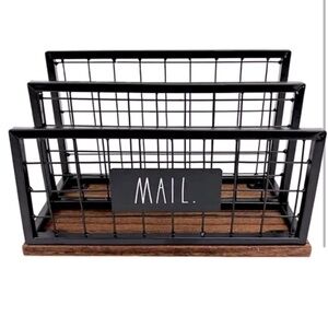 Rae Dunn® Rustic Brown Wooden Mail Holder